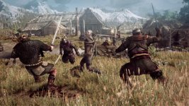 the_witcher_3_wild_hunt_geralt_fighting_multiple_opponents_in_a_village_in_skellige.jpg