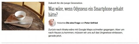 Was wäre wenn Odysseus ein Smartphone gehabt hätte....JPG